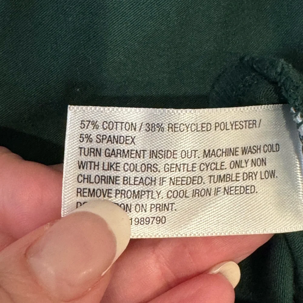 Beverly Hills Racket Club Tennis Tank Crop Top Racerback M Green Preppy - Picture 6 of 7